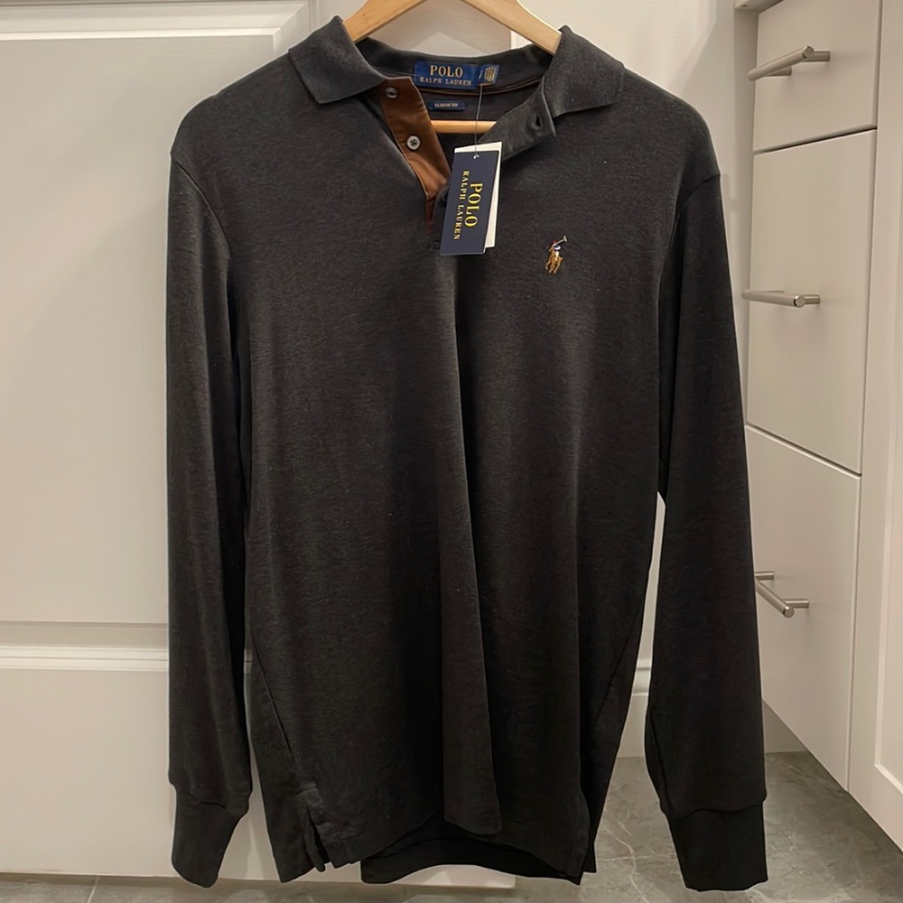 Ralph Lauren Long Sleeve Polo (S)